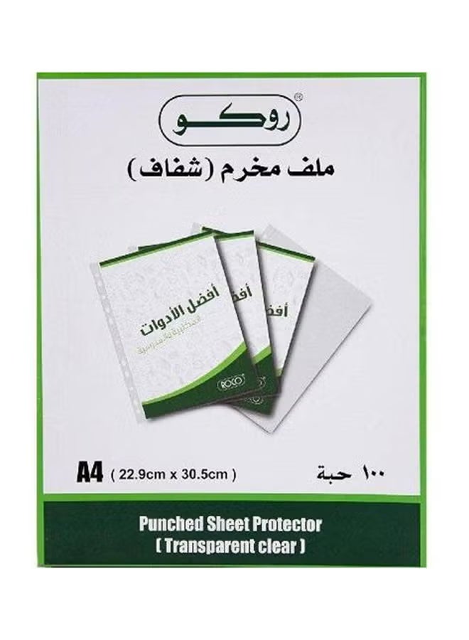 ROKU A4 Topload Opening File Pocket Clear - Image 2